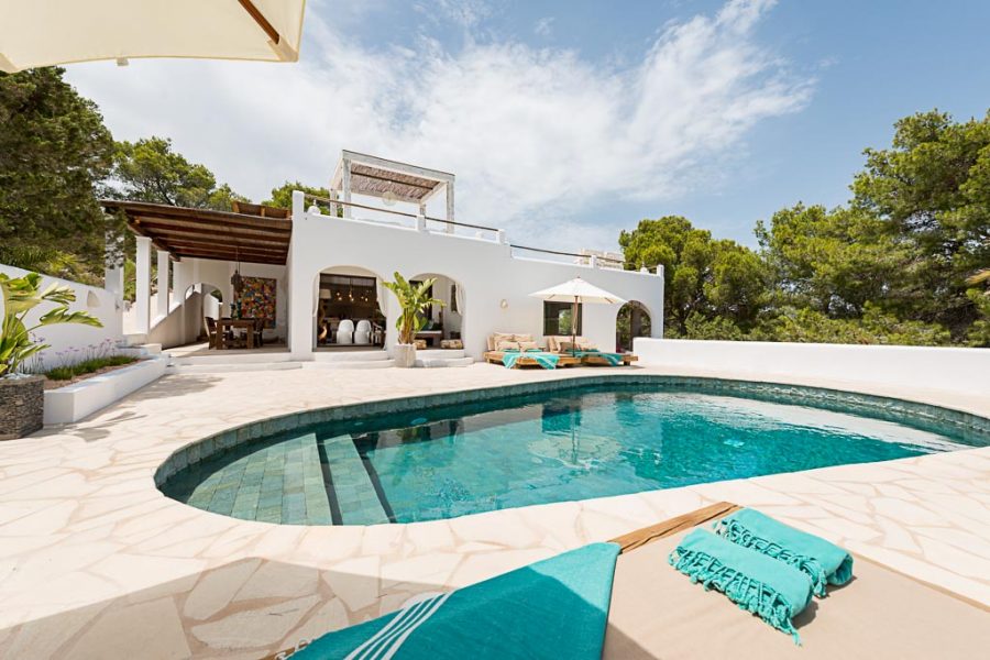 Villa la Vida, villa's voor een yoga retreat op Ibiza, ibiza vakantie villas